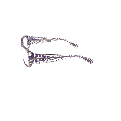 Shop Alain Mikli Women's Purple Acetate Glasses