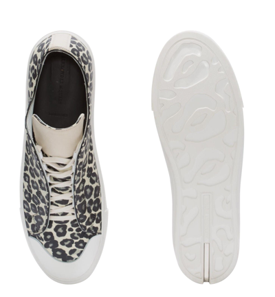 Alexander Mcqueen Men's Black / Ivory Leather Sneaker 462766 8436 (44 Eu / 10.5 Us) In Black / Ivory