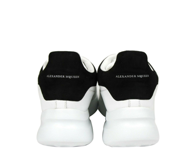 Alexander Mcqueen White Leather Suede Sneaker In White