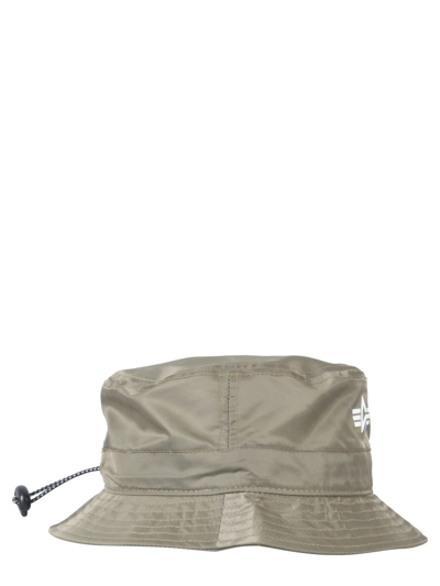 Shop Alpha Industries Men's Green Other Materials Hat