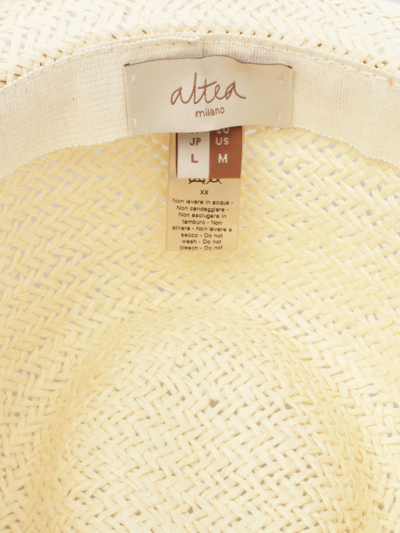 Shop Altea Men's White Other Materials Hat