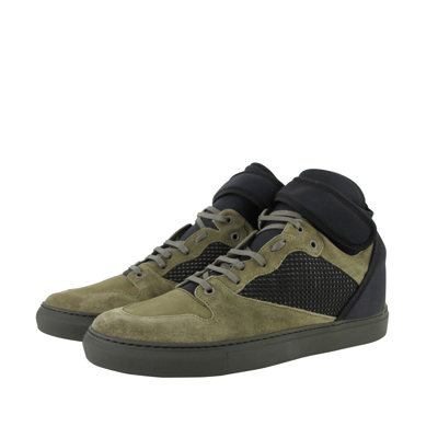 balenciaga high top mens olive