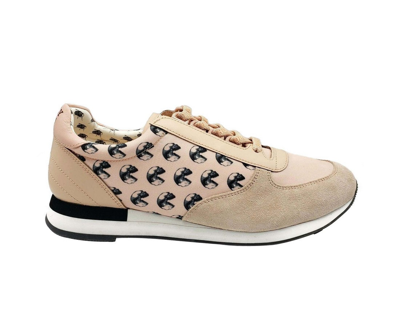 Shop Bally Men's Pink Gavino Consumers Nylon / Leather / Suede Lace Up Sneaker (11 Eu / 12d Us)