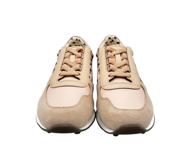 Bally Men's Pink Gavino Consumers Nylon / Leather / Suede Lace Up Sneaker (10 Eu / 11d Us) In Pink