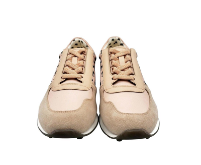 Shop Bally Men's Pink Gavino Consumers Nylon / Leather / Suede Lace Up Sneaker