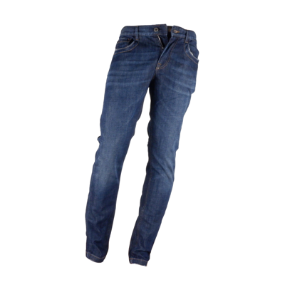 Shop Bikkembergs Blue Cotton Jeans &amp; Men's Pant