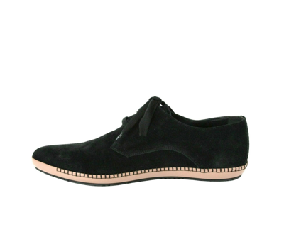 Bottega Veneta Mens Black Suede Pointed Toe Dress Shoe 512171 1000 In Black