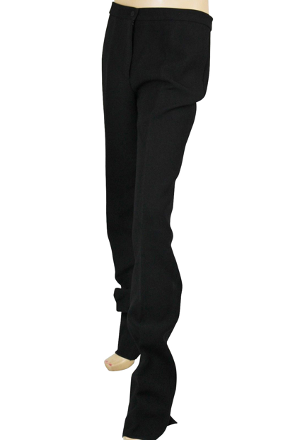 Shop Bottega Veneta Women's Black Triacetate Polyester Dress Pant (42)