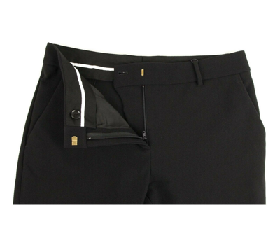 Burberry Women's Black Stretchy Trousers Legging With Zippers 4050389 (40 Eu / 06 Us) In Black