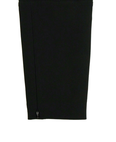 Burberry Women's Black Stretchy Trousers Legging With Zippers 4050389 (40 Eu / 06 Us) In Black
