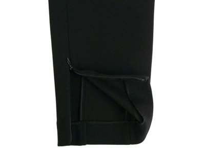 Burberry Women's Black Stretchy Trousers Legging With Zippers 4050389 (40 Eu / 06 Us) In Black