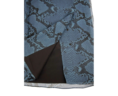 Burberry Womens Mineral Blue Silk Pleated Skirt In Mineral Blue