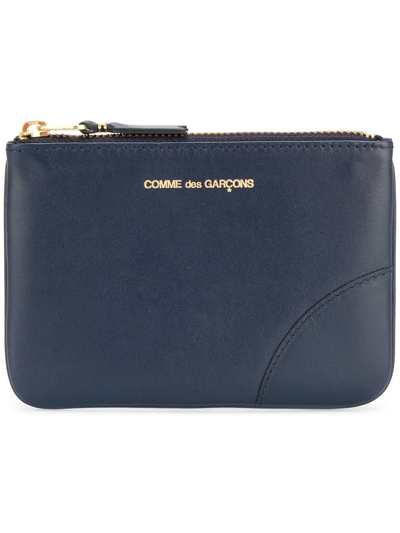 Shop Comme Des Garçons Women's Blue Other Materials Wallet