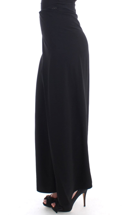 Shop Costume National Black Full Length Maxi Women's Skirt