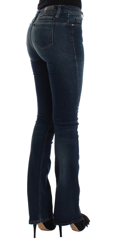 Shop Costume National Blue Straight Leg Women's Jeans