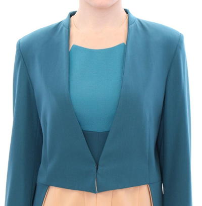 Shop Cote Co|te Blue Stretch Blazer Women's Jacket