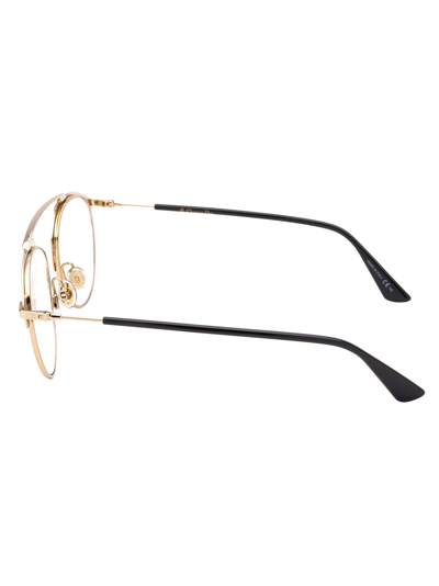 Shop Dior Women's Gold Metal Glasses