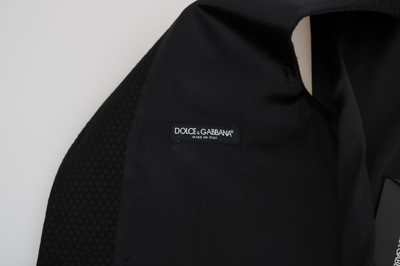 Shop Dolce & Gabbana Black Polka Dot Pattern Men's Vest