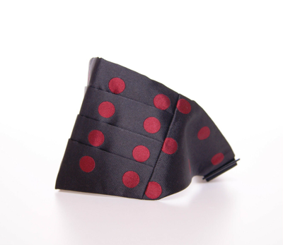 Dolce & Gabbana Black Waist Smoking Tuxedo Cummerbund Men's Belt In Black