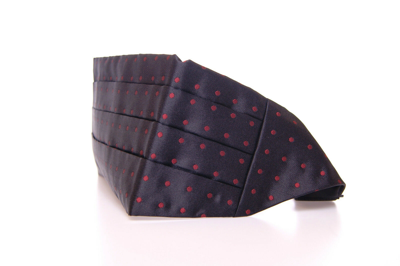 Dolce & Gabbana Black Waist Tuxedo Smoking Belt Cummerbund In Black