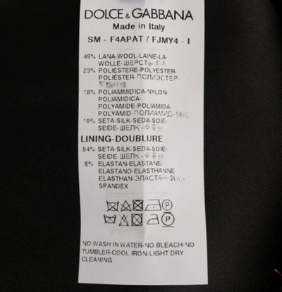 Shop Dolce & Gabbana Gold Black Short Mini Women's Skirt