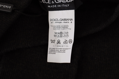 Shop Dolce & Gabbana Gray Cashmere Tights Stocking Pantyhose Women's Socks