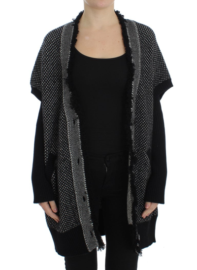 Shop Dolce & Gabbana Gray Knitted Cashmere Women's Cardigan