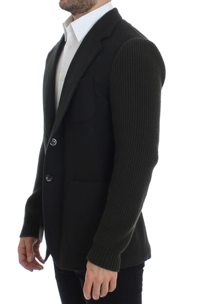 Dolce & Gabbana Elegant Green Cashmere Blazer Men's Jacket In Green