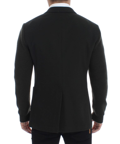 Shop Dolce & Gabbana Elegant Green Cashmere Blazer Men's Jacket