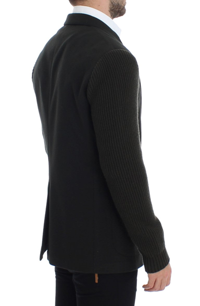 Dolce & Gabbana Elegant Green Cashmere Blazer Men's Jacket In Green
