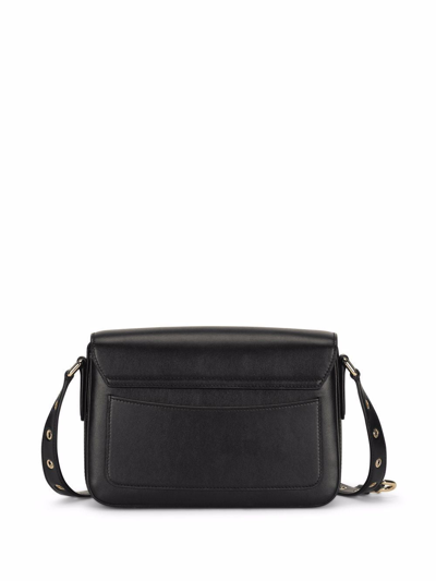 Shop Dolce & Gabbana Dolce E Gabbana Women's Black Leather Shoulder Bag