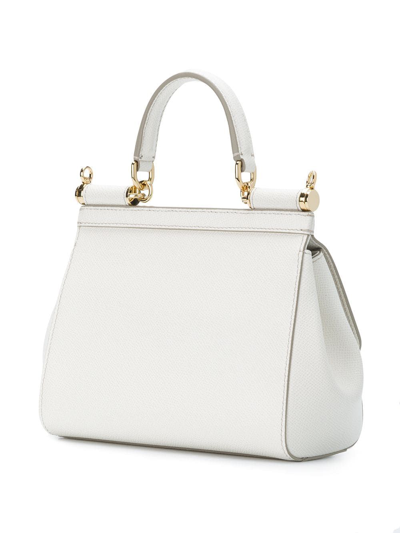 Shop Dolce & Gabbana Dolce E Gabbana Women's White Leather Handbag