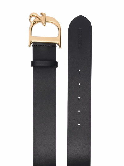 Shop Dsquared2 Women's Black Leather Belt