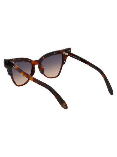 Shop Dsquared2 Women's Brown Metal Sunglasses