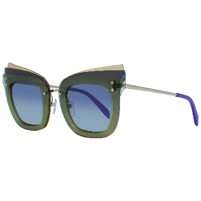 Shop Emilio Pucci Green Women Women's Sunglasses