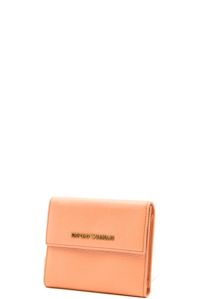 Shop Emporio Armani Women's Red Other Materials Wallet