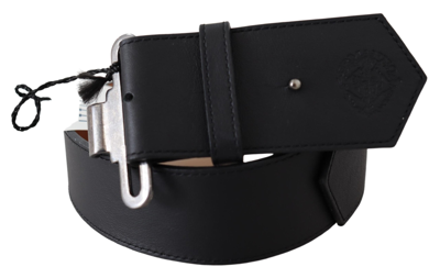 Shop Ermanno Scervino Chic Leather Adjustable Black Women's Belt