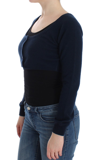Ermanno Scervino Women  Cashmere Cardigan Sweater In Blue