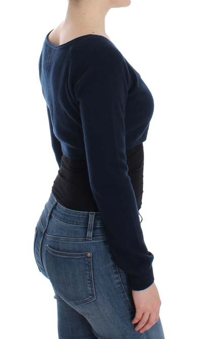 Ermanno Scervino Women  Cashmere Cardigan Sweater In Blue