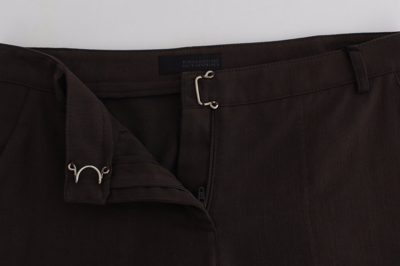 Shop Ermanno Scervino Brown Chinos Casual Dress Pants Women's Khakis