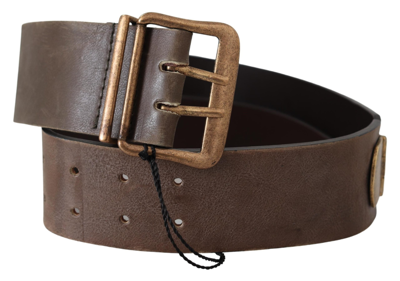 Shop Ermanno Scervino Elegant Leather Fashion Belt In Rich Women's Brown