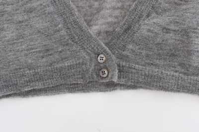 Shop Ermanno Scervino Lingerie Knit Gray Bolero Sweater Women's Cardigan