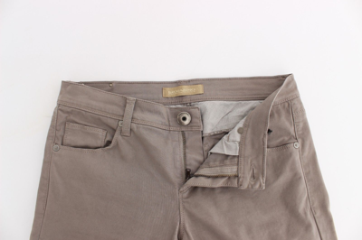 Shop Ermanno Scervino Taupe Beige Slim Jeans Denim Pants Women's Skinny
