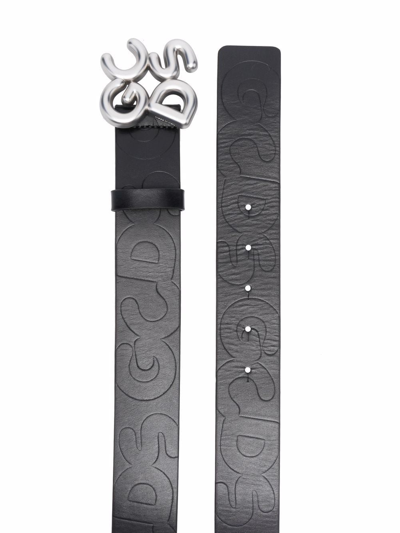 Shop Gcds Men's Black Leather Belt