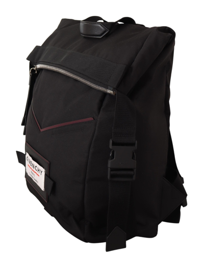 Shop Givenchy Black Fabric Downtown Top Zip Men's Backpack