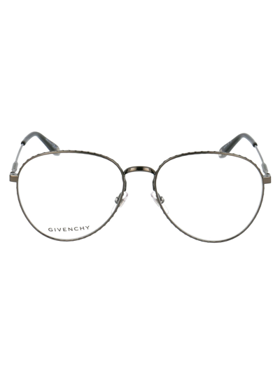 Shop Givenchy Women's Grey Metal Glasses