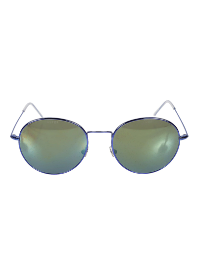 Shop Gosha Rubchinskiy Women's Green Metal Sunglasses