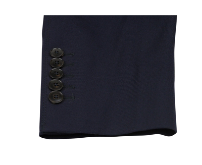 Shop Gucci Men's 2 Button Blue Saphire Cotton Jacket