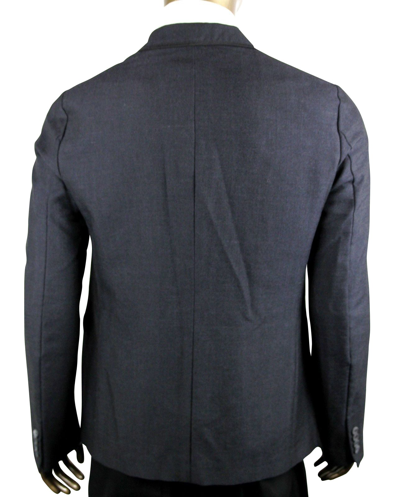 Gucci Men's Formal 1 Button Charcoal Wool / Mohair Evening Jacket In Charcoal