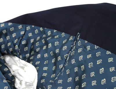 Gucci Men's Formal 2 Buttons Blue Poly / Wool / Elastane Jacket In Blue